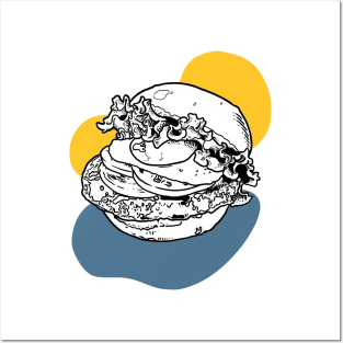 burger Posters and Art